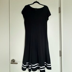 Lauren Ralph Lauren Black A-Line Dress – Size XL